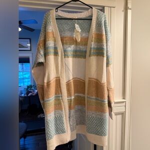 Hem & Thread Open-Front Cardigan